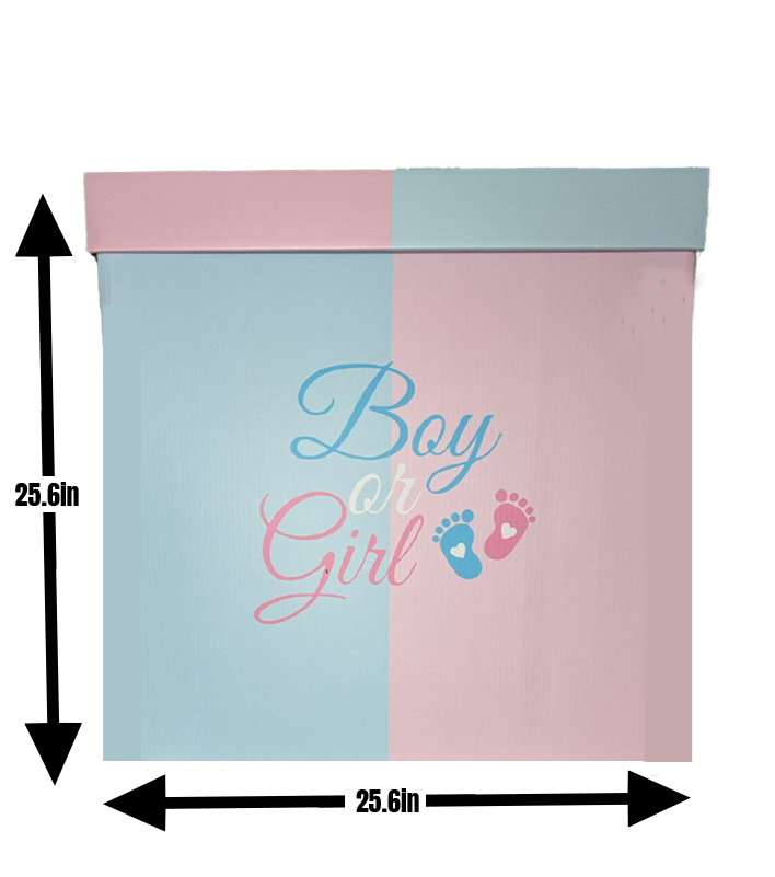 Giant Gender Reveal Box